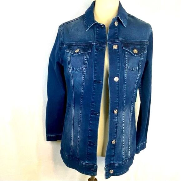 LULAROE JAZON DENIM JACKET - Picture 3 of 11